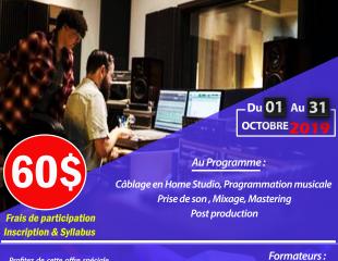 Formation des Techniciens du Son en Live et des Ingenieurs du son en home studio